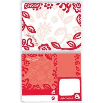 Alpha Omicron Pi Sticky Tab Book 1