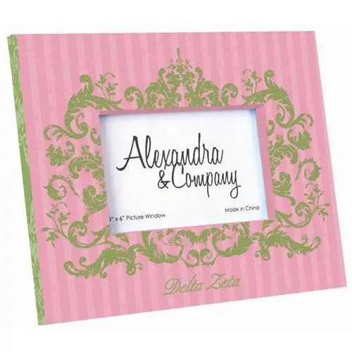 Delta Zeta Vintage Paper Frame 4X6 1