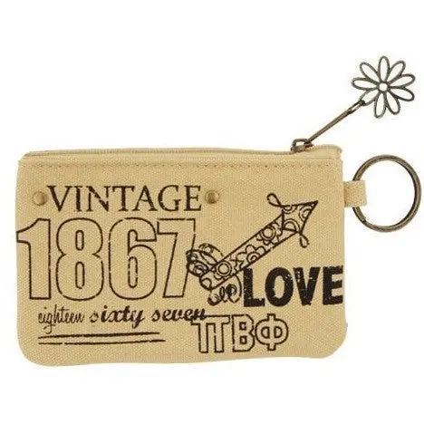 Gamma Phi Beta Vintage Id Coin Purse 1