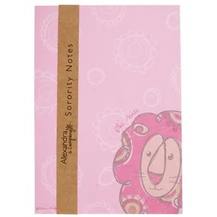 Phi Mu Mascot Notepad 1