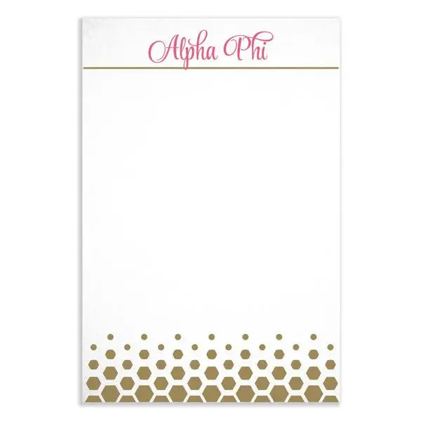 Alpha Phi Notepad 1