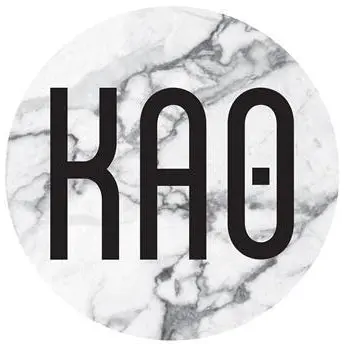 Kappa Alpha Theta Marble Bumper Sticker 1