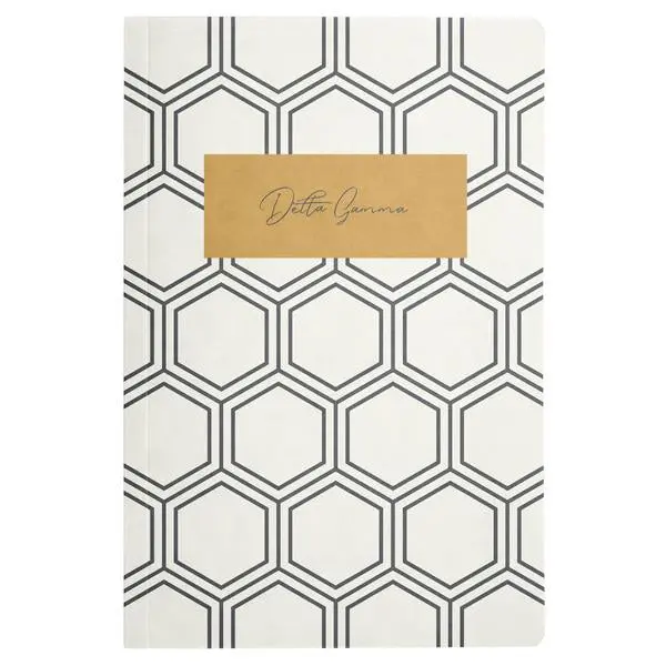 Delta Gamma Honeycomb Notebook 1