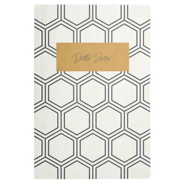 Delta Zeta Honeycomb Notebook 1