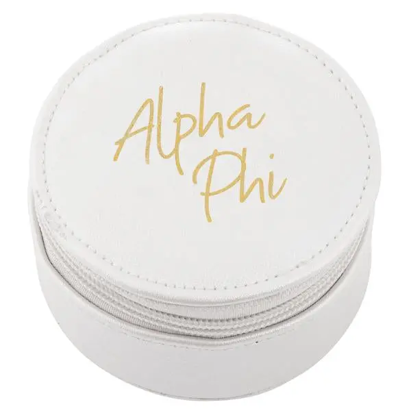 Alpha Phi Round Travel Case 1