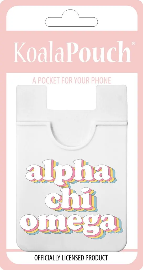 Alpha Chi Omega Retro Koala Pouch 1