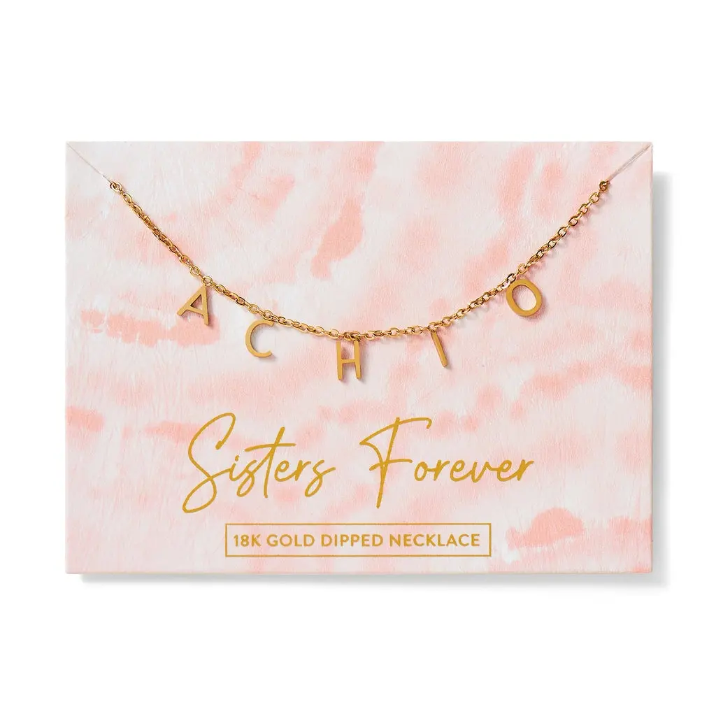 Alpha Chi Omega Name Necklace 1
