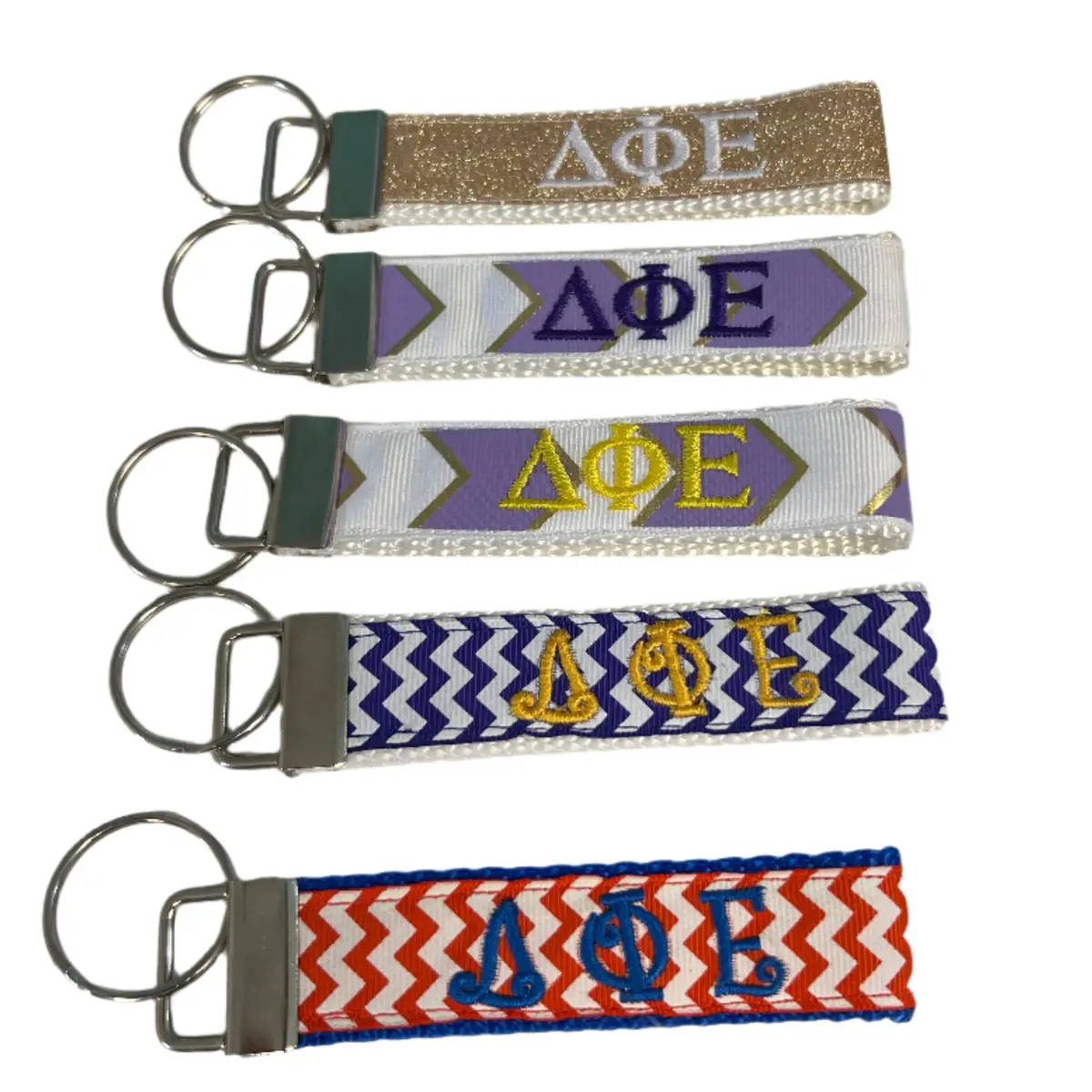 Delta Phi Epsilon Fob Keychain 1