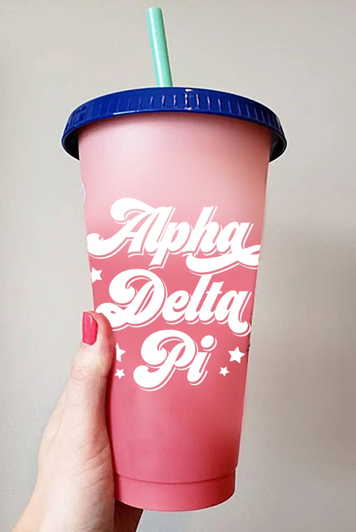 Alpha Delta Pi Color Changing Cup 1