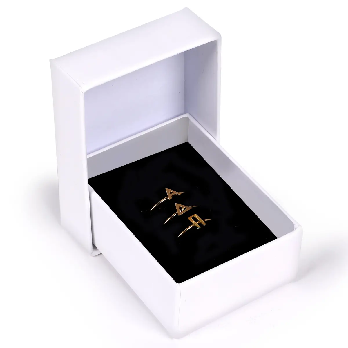 Alpha Delta Pi Stacked Rings 1