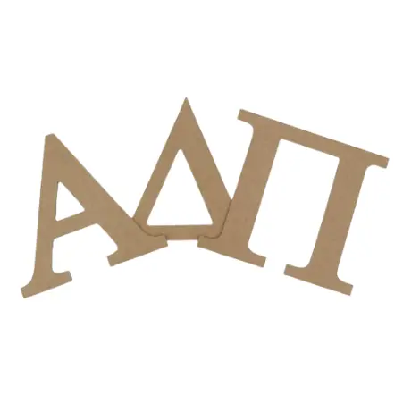 Alpha Delta Pi Crafting Mdf/Wood Letter Set 1