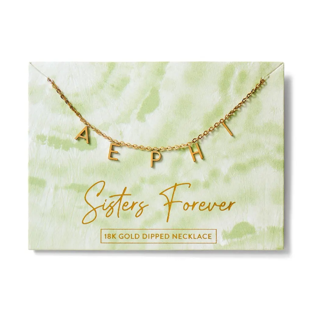 Alpha Epsilon Phi Name Necklace 1