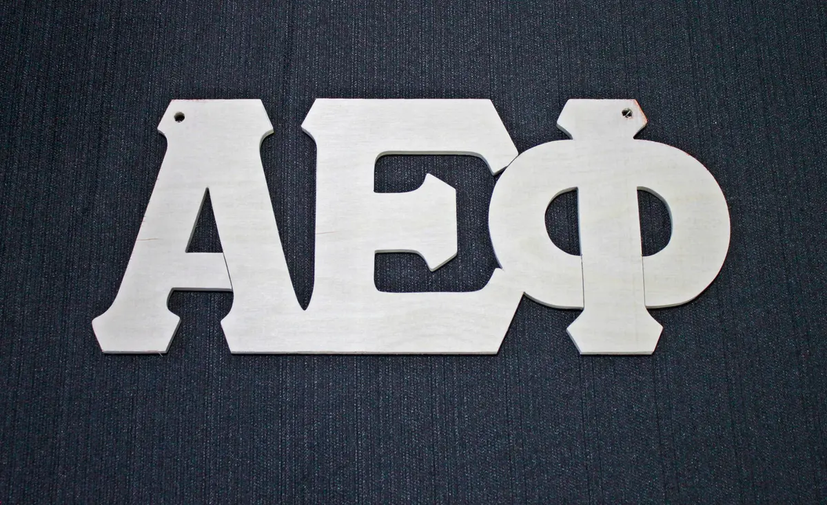 Alpha Epsilon Phi Wood Door Deck 1