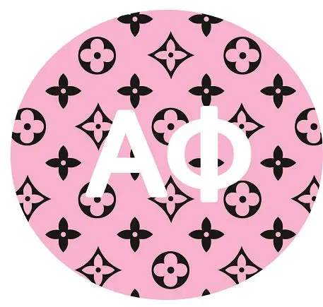 Alpha Phi Printed Button Collection 3