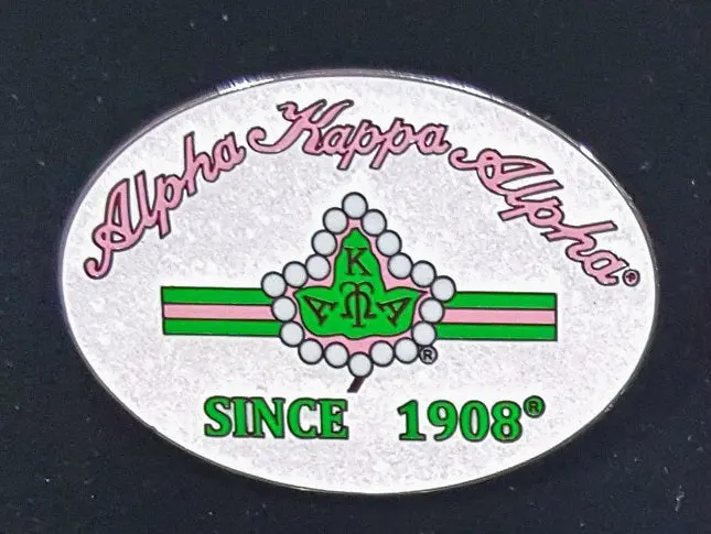 Alpha Kappa Alpha Oval Pin 1