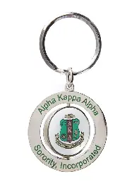 Alpha Kappa Alpha Spinner Keychain 1
