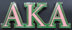 Alpha Kappa Alpha Letter Pin 1