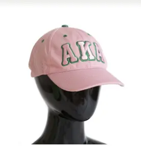 Alpha Kappa Alpha Embroidered Flexfit Hat 1