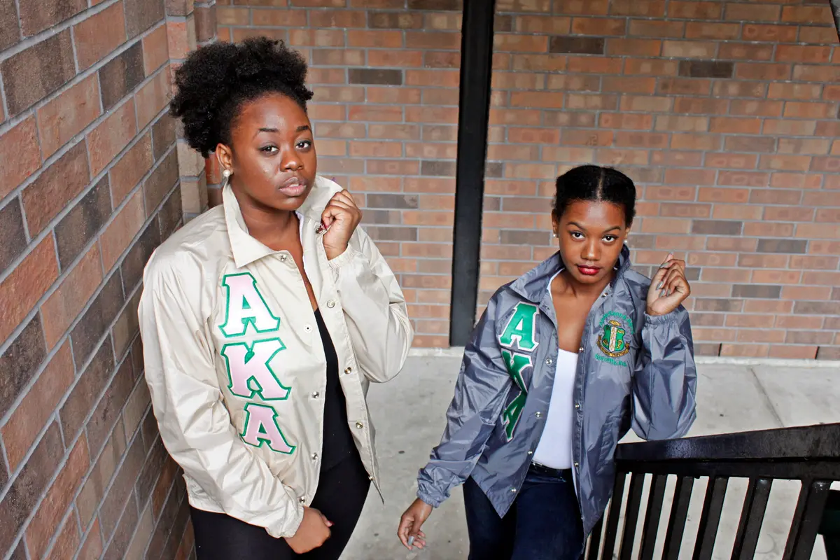 Alpha Kappa Alpha Crossing Jacket W/ Shield 1