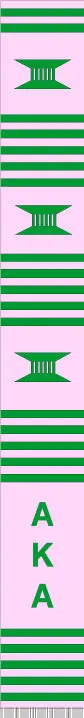Alpha Kappa Alpha Kente - Pink 1