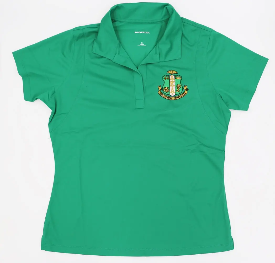 Alpha Kappa Alpha Ladies Micropique Sport-Wick Polo 2