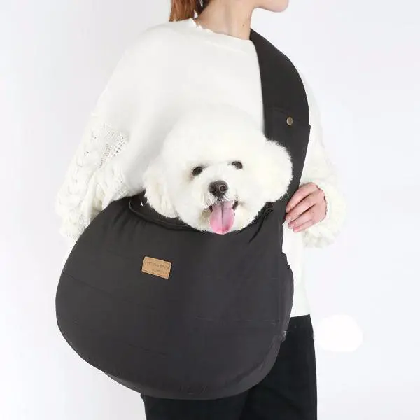 Alp | Half Sling Crossbody Bag In Charcoal 1