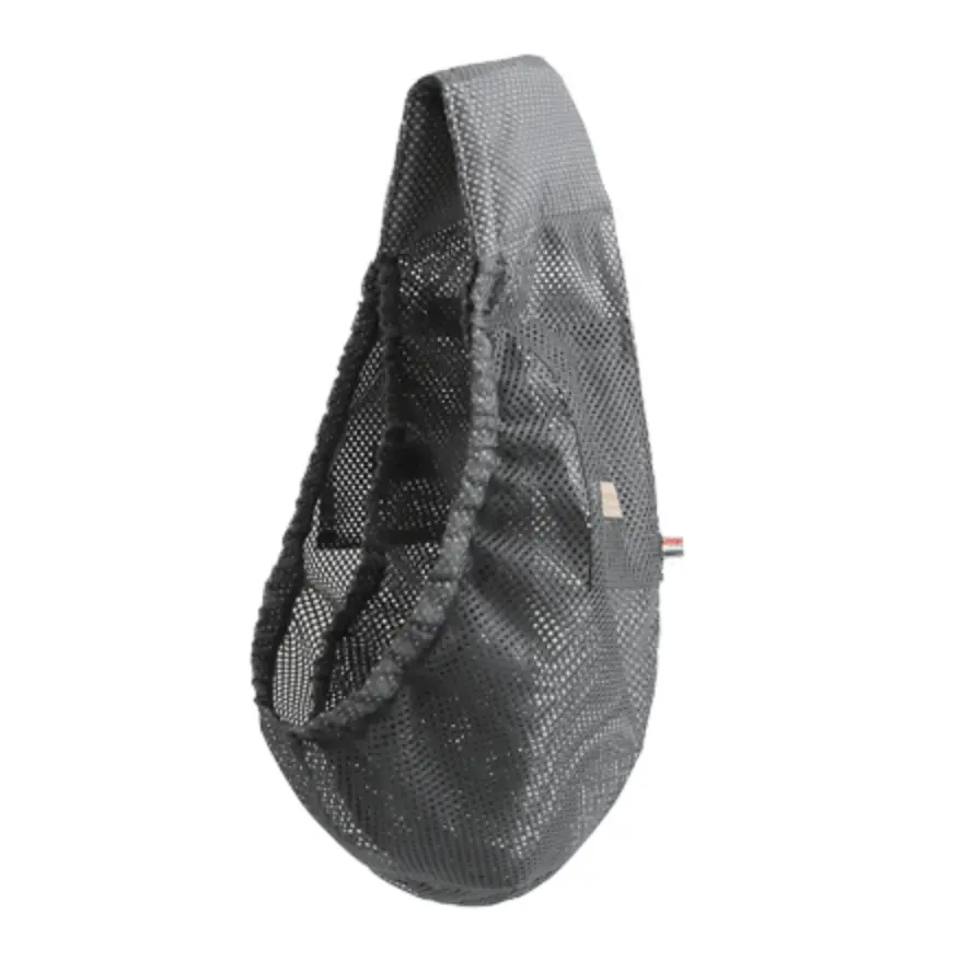 Alp | Hug Me Sling Bag In Mesh Grey 1