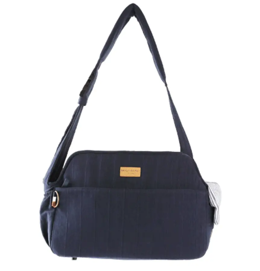 Alp | V Shoulder Bag In Navy 1