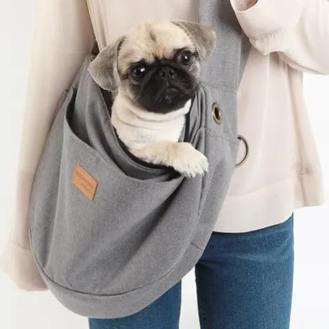 Alp | Haru Sling Bag In Light Grey 1