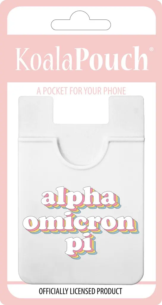 Alpha Omicron Pi Retro Koala Pouch 1