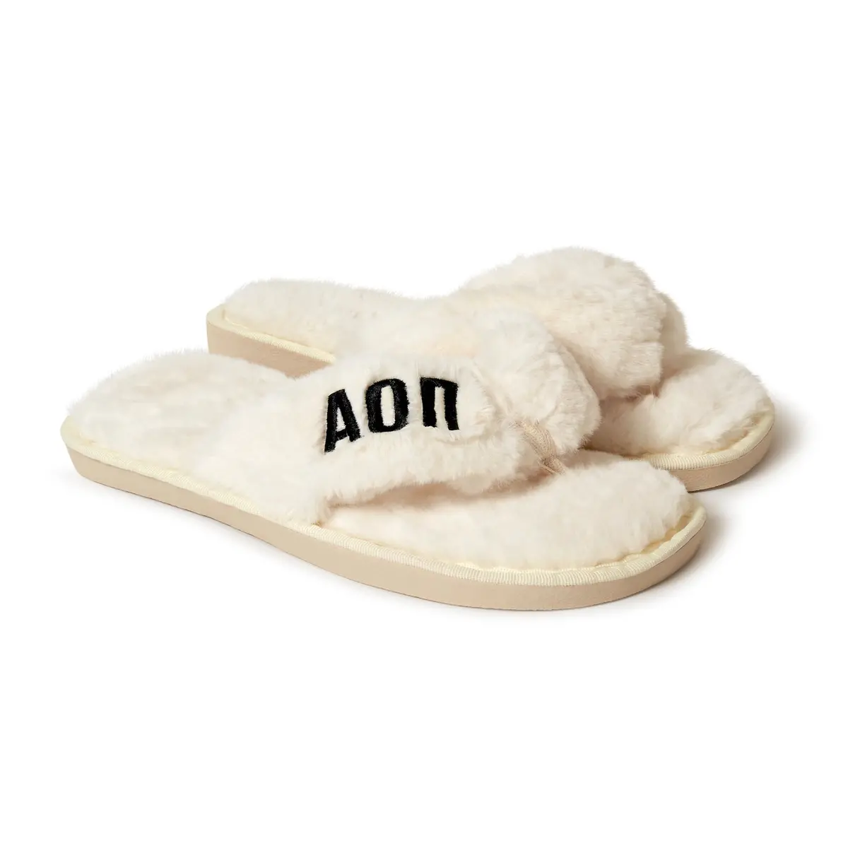 Alpha Omicron Pi Furry Slippers 1