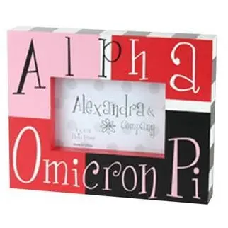 Alpha Omicron Pi Block Frame 1