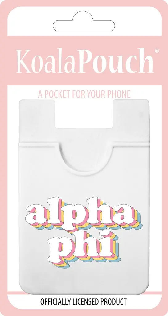 Alpha Phi Retro Koala Pouch 1