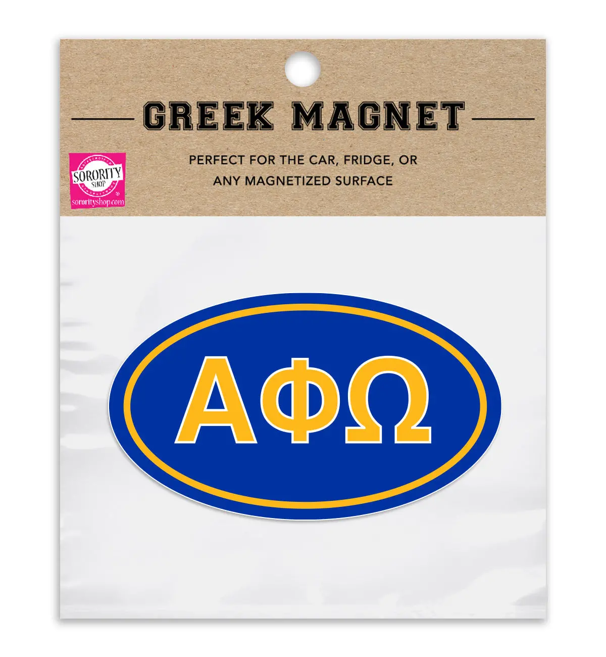 Alpha Phi Omega Car Magnet - 2 Pack 1