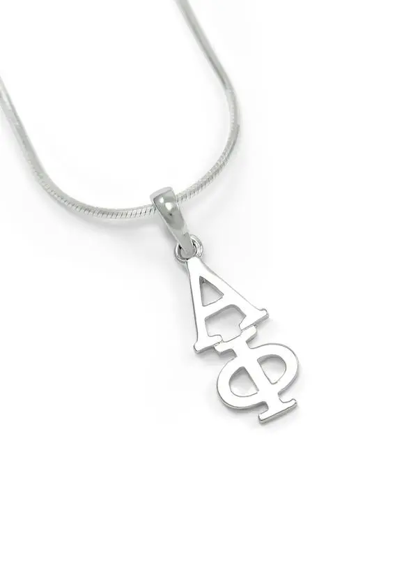 Alpha Phi Sterling Silver Lavaliere 1