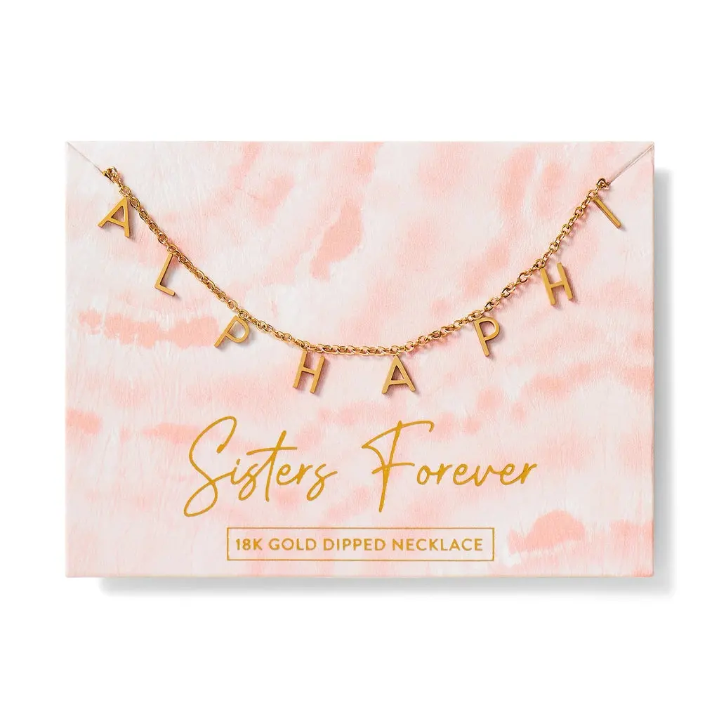Alpha Phi Name Necklace 1