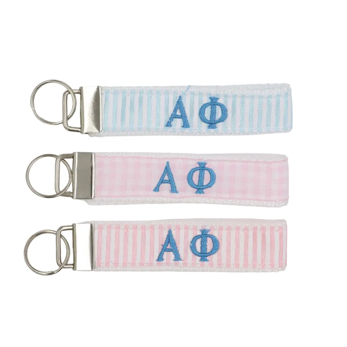 Alpha Phi Pastel Fob Keychain 1