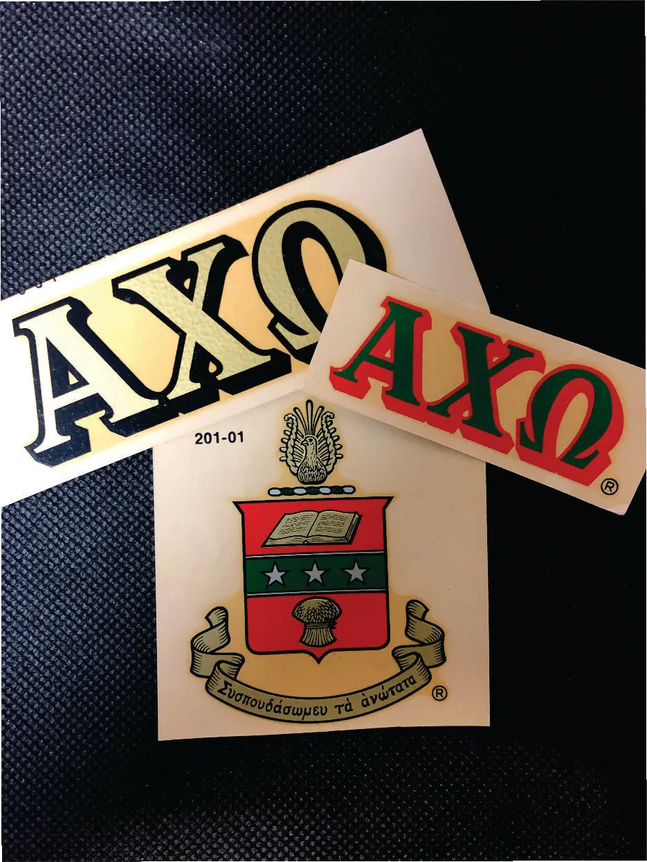 Alpha Chi Omega Decal - Discontinued 1