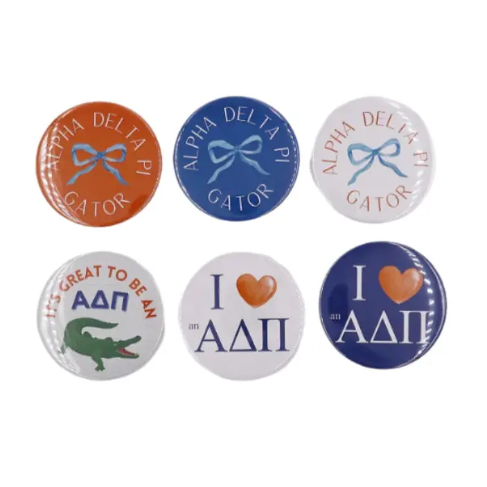 Alpha Delta Pi 2025 Printed Buttons 1