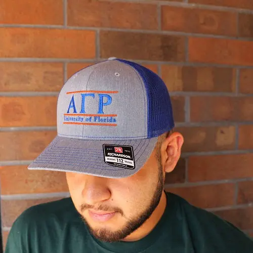 Alpha Gamma Rho University Of Florida Traditional Frat Hat 1