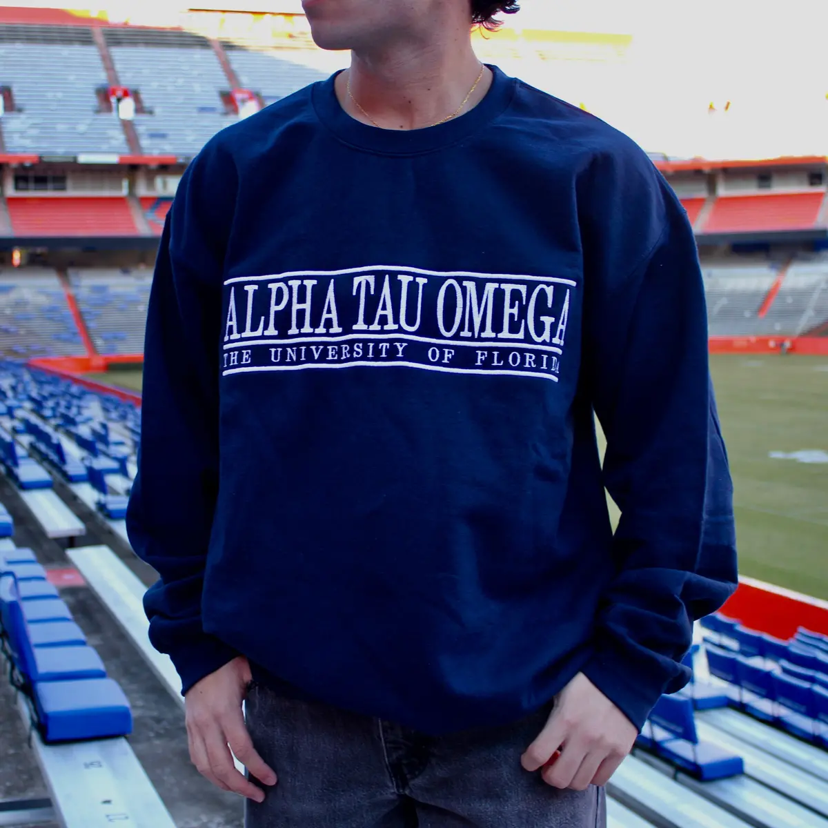 Alpha Tau Omega Brotherhood Crewneck 1