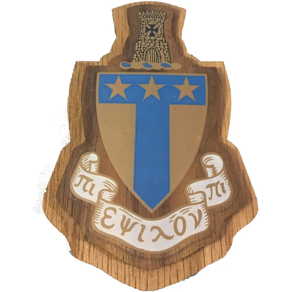 Alpha Tau Omega Large Wood Crest 1