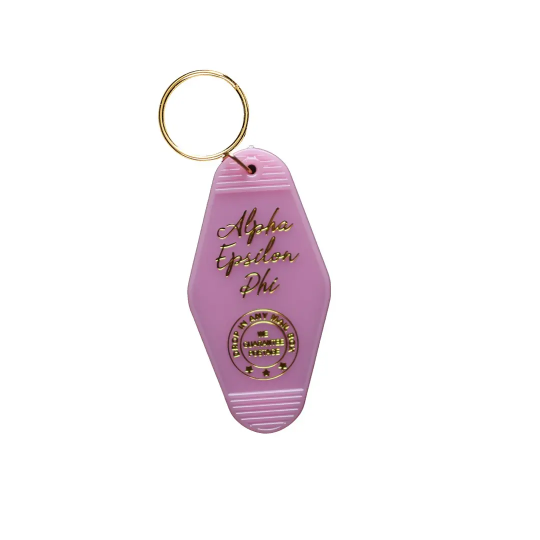 Alpha Epsilon Phi Motel Keychain 1