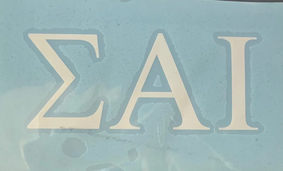 Sigma Alpha Iota Vinyl Decal 1