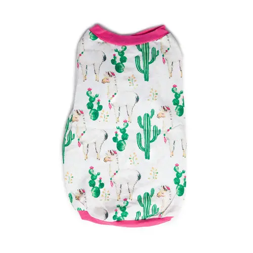 Bedhead | Lounge Dog T In Llama Cactus 1