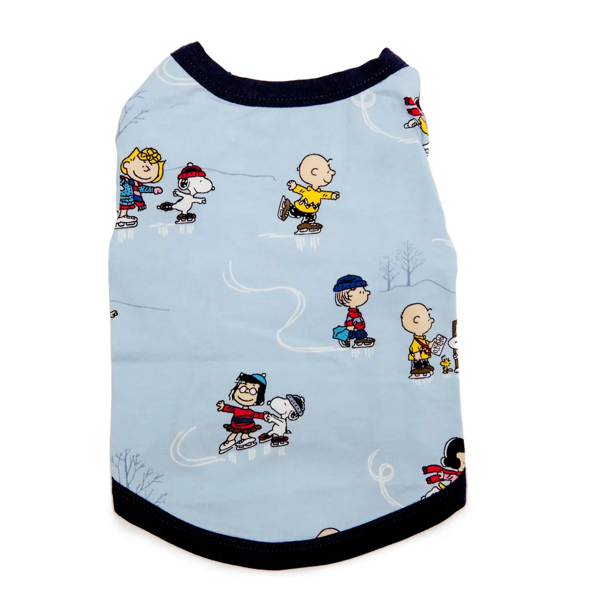 Bedhead | Peanuts On Ice Lounge Dog T Shirt 1
