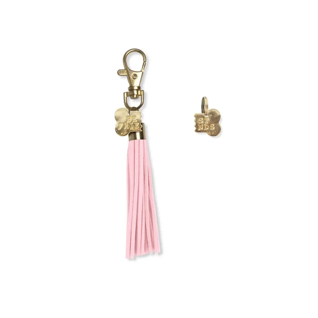 Fringe Studio | Best Friends Bone Tassel Keychain & Collar Charm 1