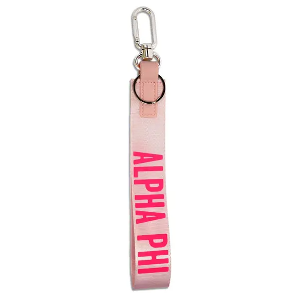 Alpha Phi Keychain Lanyard Style 1