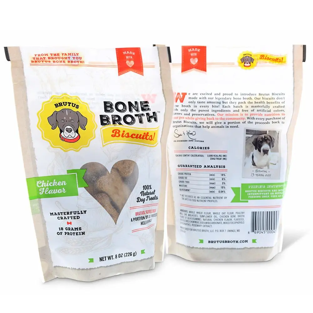 Brutus Bone Broth | Bone Broth Biscuits In Chicken Flavor 2