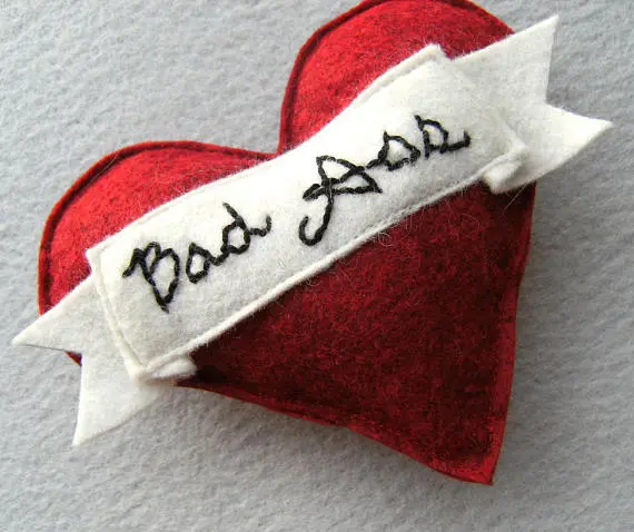 Miso Handmade | Bad Ass Heart Cat Toy 1